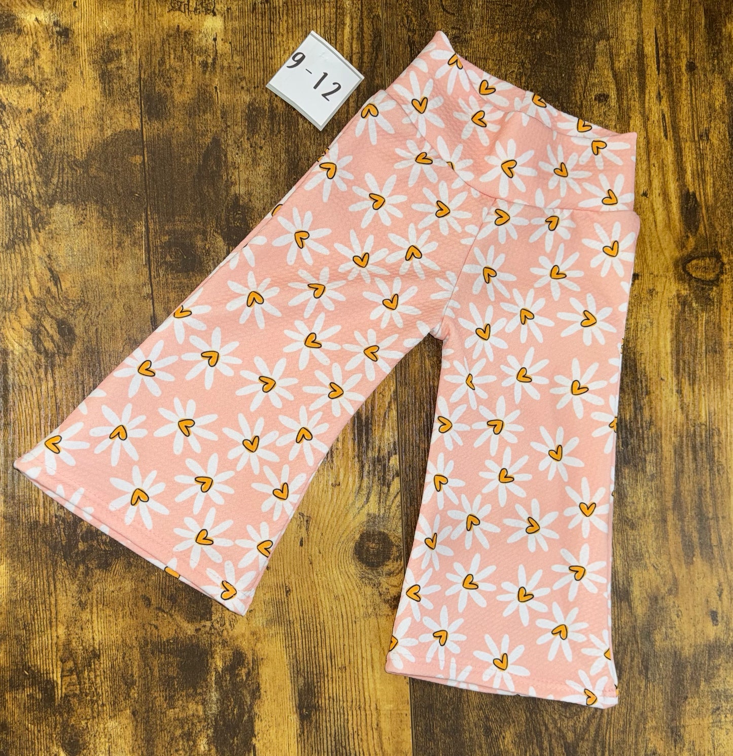Daisy Flare Pants; 9-12M