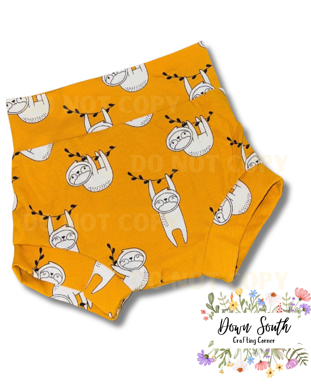 Sloth Bummies; 3T