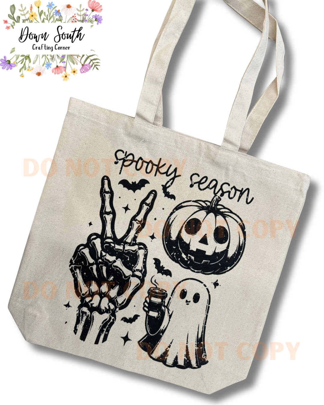 Spooky Season Canvas Bag