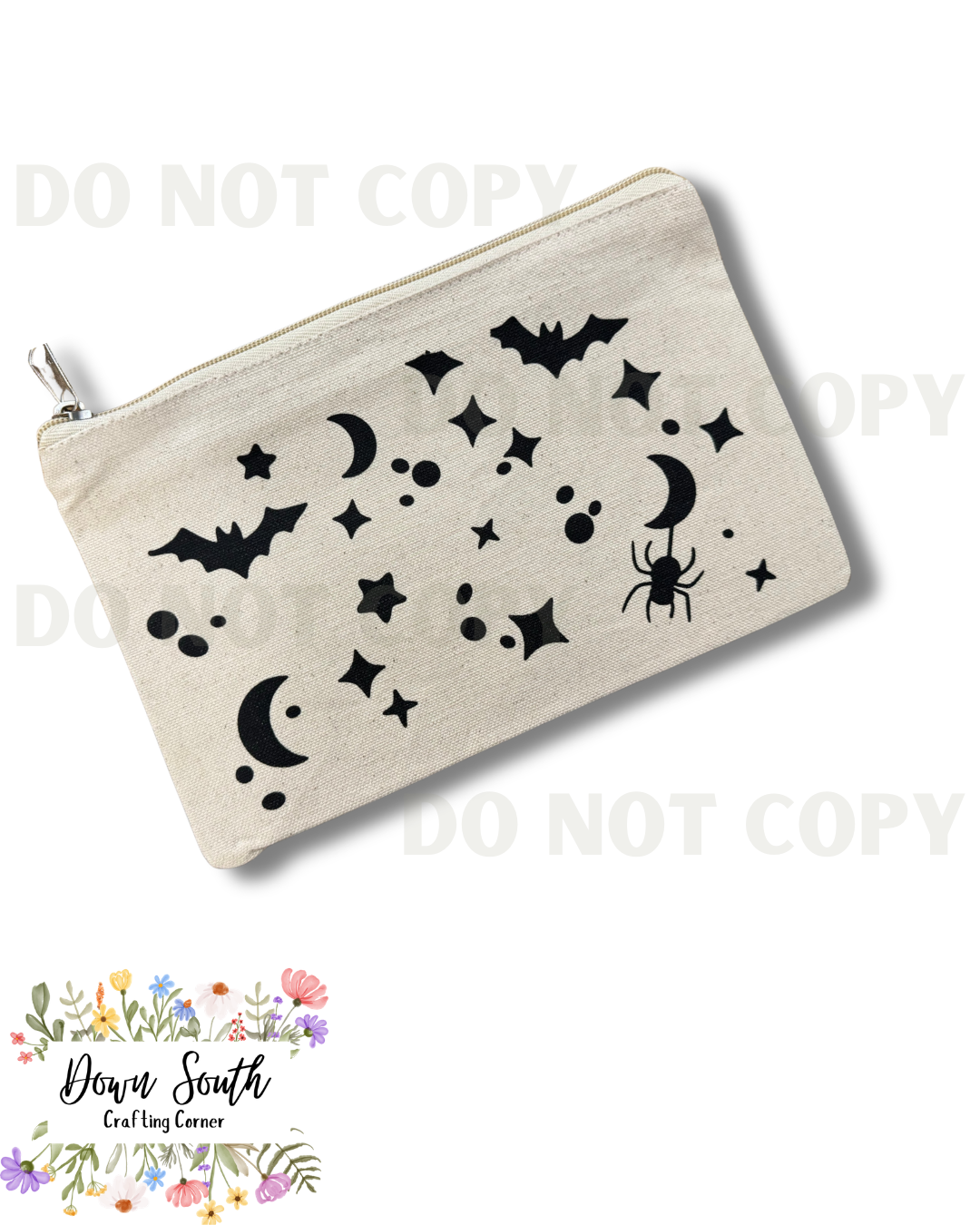 Spooky Canvas Pouch