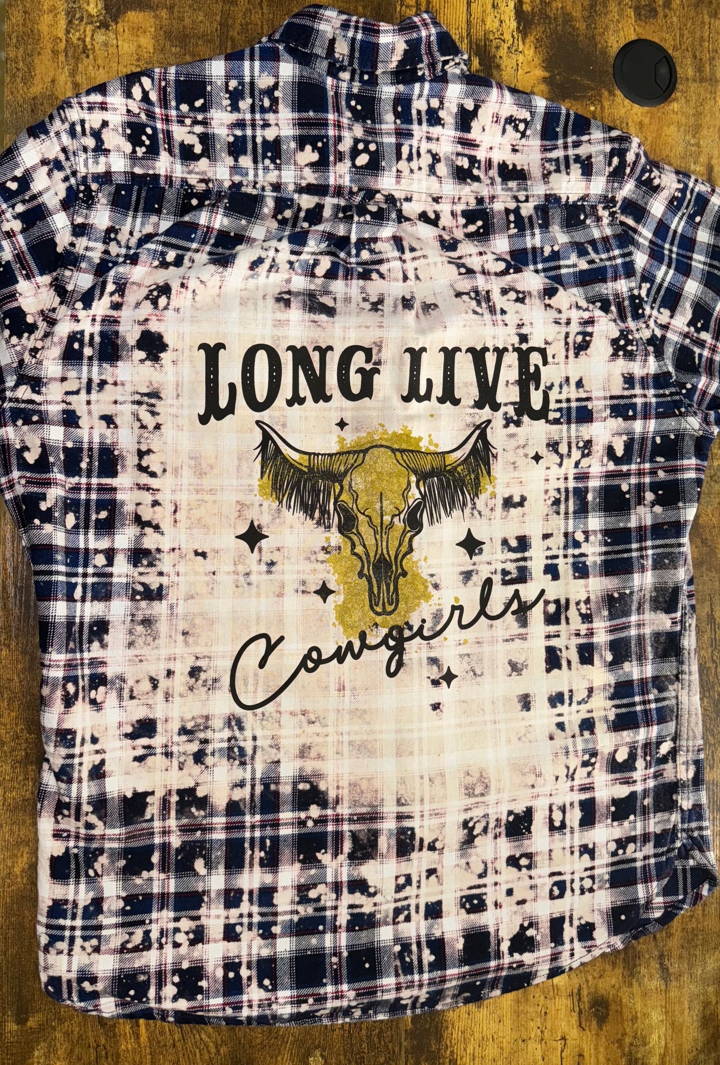 Long Live Cowgirls - Flannel; M