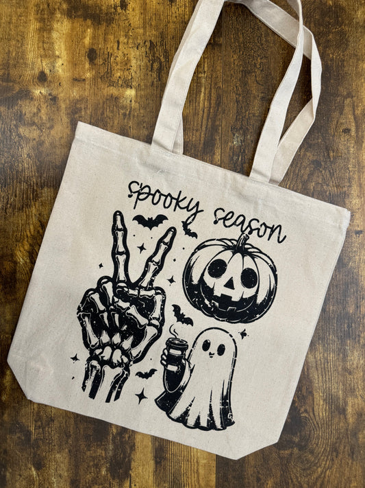 Spooky Season Canvas Bag