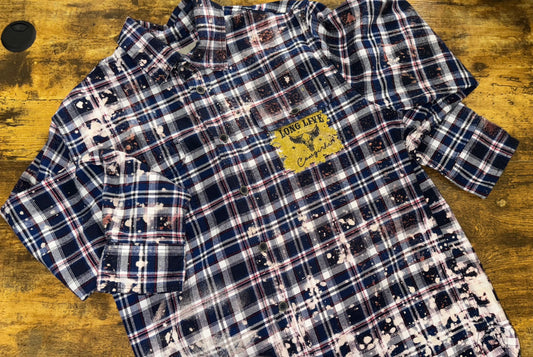 Long Live Cowgirls - Flannel; M