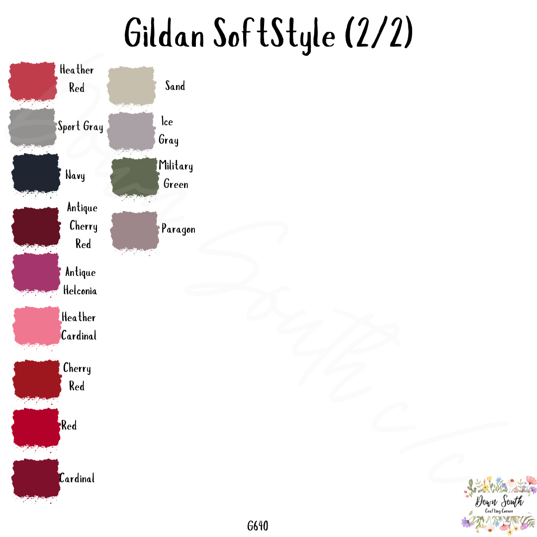 Gildan Softstyle Short Sleeve Tees