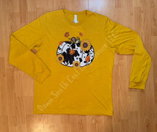 Cow Print Pumpkin; XL