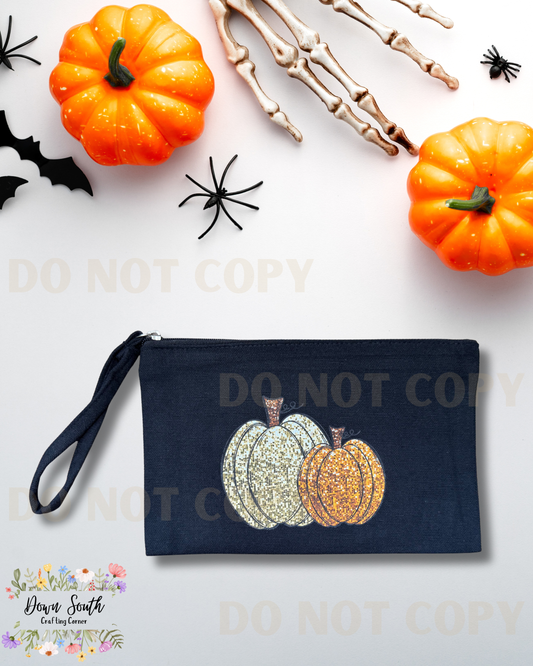 Pumpkin Canvas Pouch