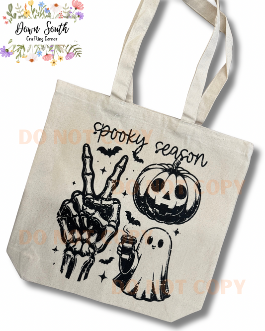 Spooky Season Canvas Bag